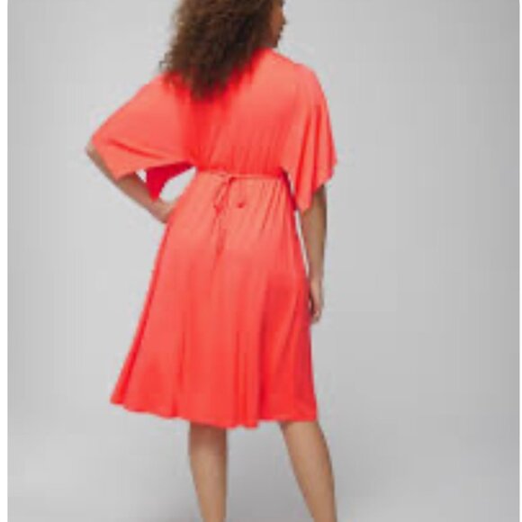 NWT Soma Soft Jersey Flutter Dress - Picture 3 of 4